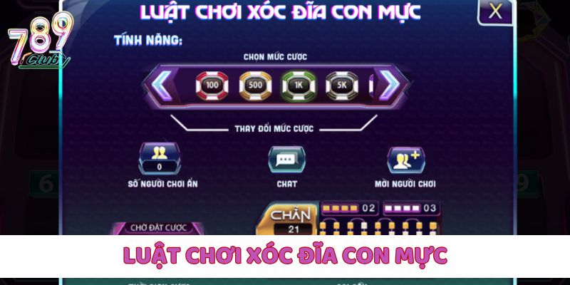 Khám phá về luật lệ của trò chơi Xóc Đĩa Con Mực